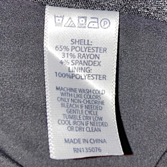 NWT C.Wonder Gray A-Line Stretch Crepe Mini Career Skirt Womens Sz 4 - Picture 5 of 5